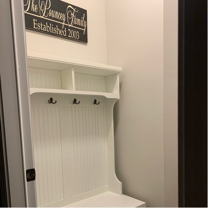 Carmel 40'' Wide Hall Tree with Bench and Shoe Storage
