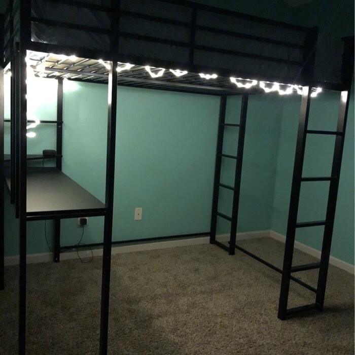 Cato Loft Bed with Bookcase by Mack & Milo™