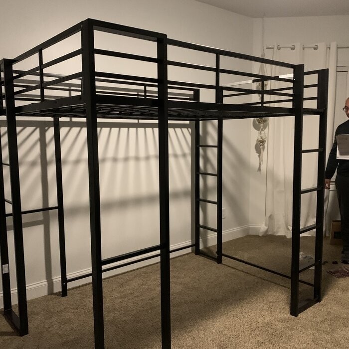 Cato Loft Bed with Bookcase by Mack & Milo™