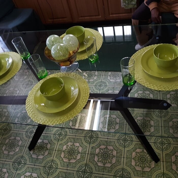 Catuy 63'' Trestle Dining Table