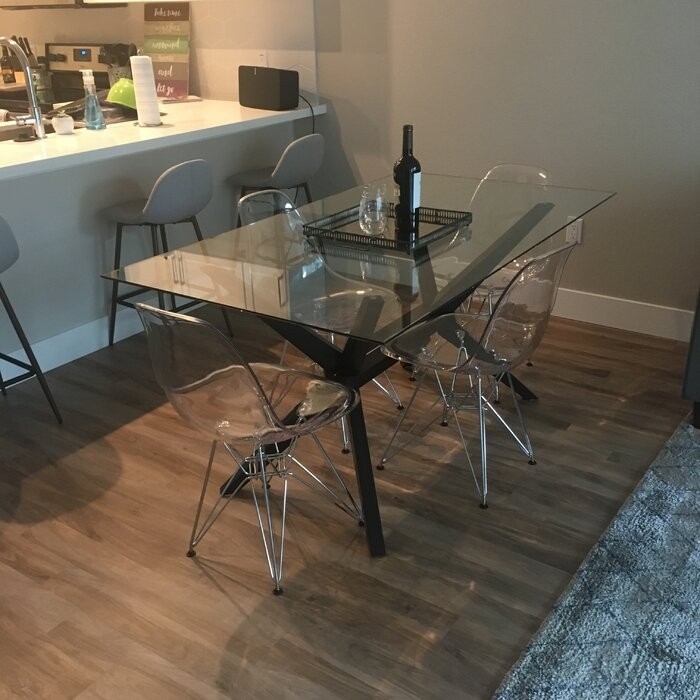 Catuy 63'' Trestle Dining Table