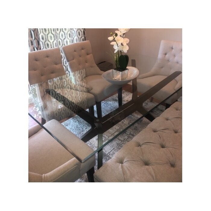 Catuy 63'' Trestle Dining Table