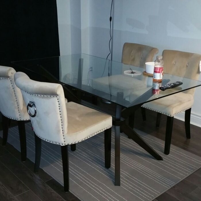 Catuy 63'' Trestle Dining Table