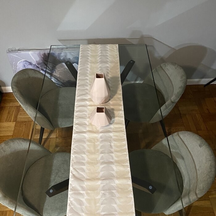 Catuy 63'' Trestle Dining Table
