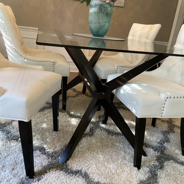 Catuy 63'' Trestle Dining Table