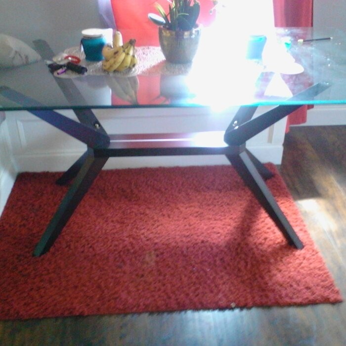 Catuy 63'' Trestle Dining Table