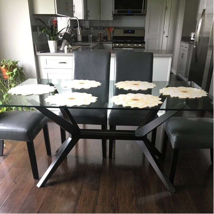 Catuy 63'' Trestle Dining Table