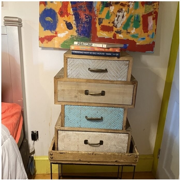 Cayden 33.27'' Tall 4 - Drawer Accent Chest
