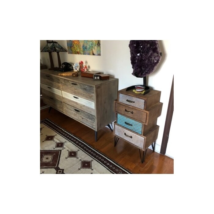Cayden 33.27'' Tall 4 - Drawer Accent Chest