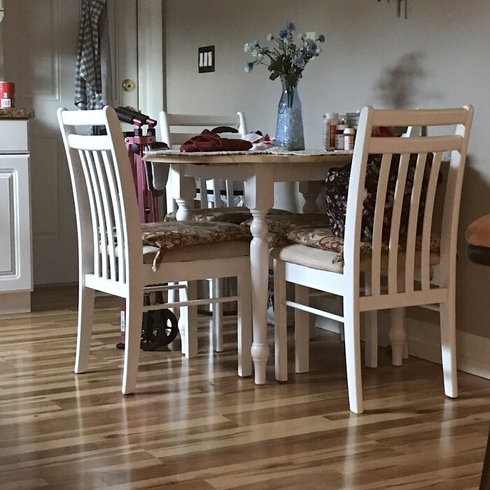 Cecelia Drop Leaf Solid Wood Dining Table
