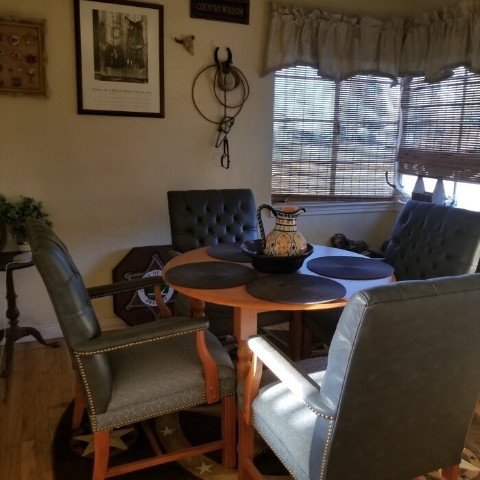 Cecelia Drop Leaf Solid Wood Dining Table