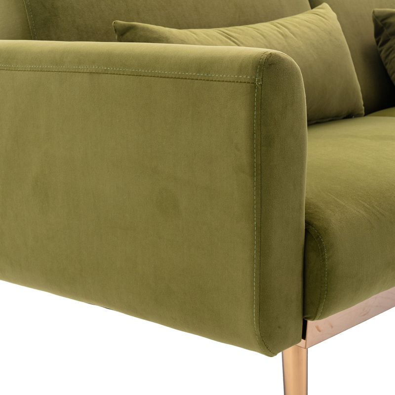 Celle 68.5'' Velvet Round Arm Sofa