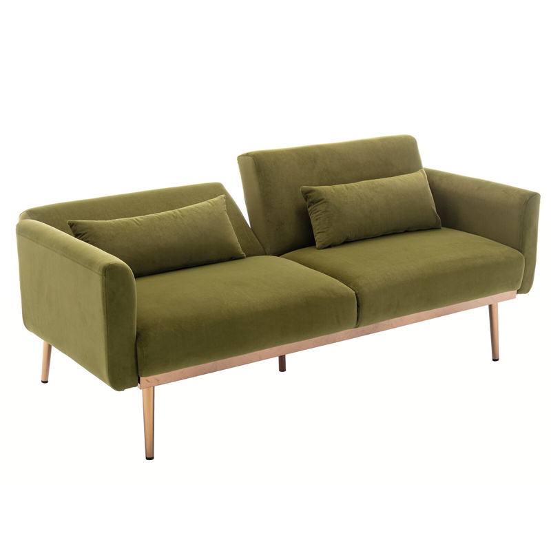 Celle 68.5'' Velvet Round Arm Sofa