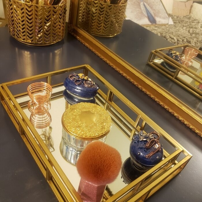 Ciaphus Nesting 3 Piece Vanity Tray Set
