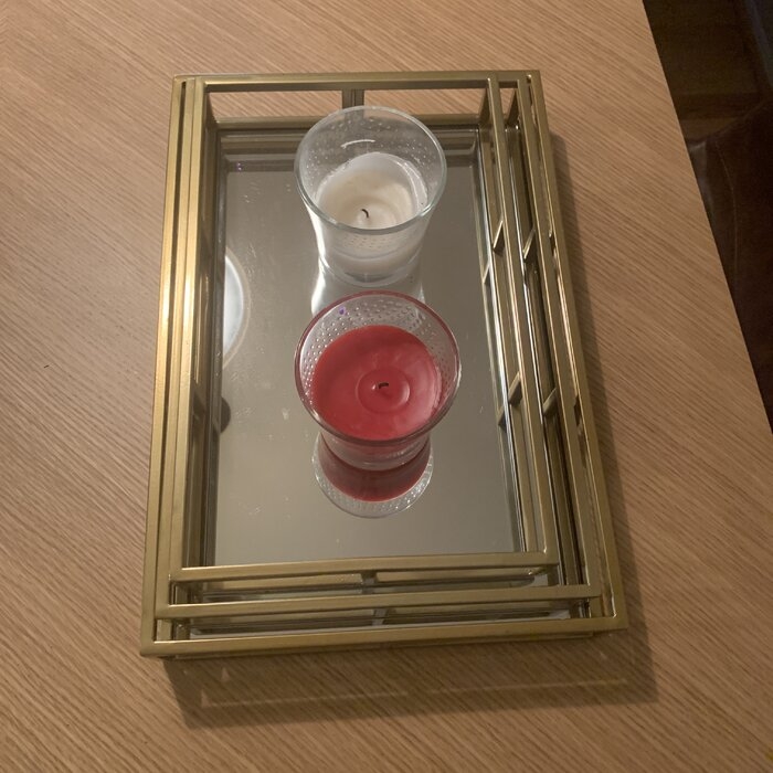 Ciaphus Nesting 3 Piece Vanity Tray Set