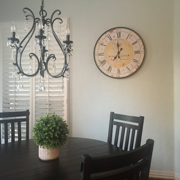 Clarke Oversized Round 31.5" Wall Clock
