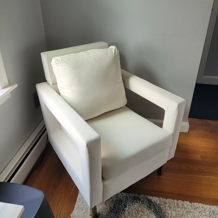 Clayne 26'' Wide Velvet Armchair