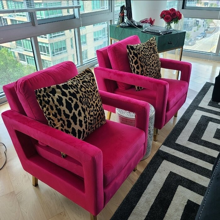 Clayne 26'' Wide Velvet Armchair