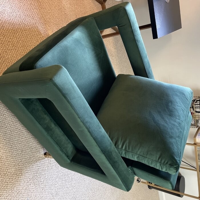 Clayne 26'' Wide Velvet Armchair