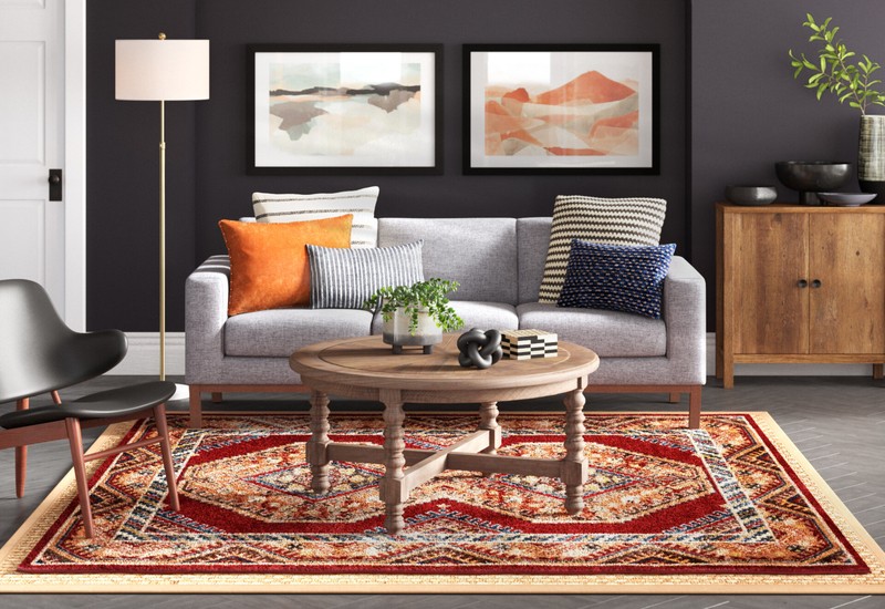Clayton 83.47'' Square Arm Sofa