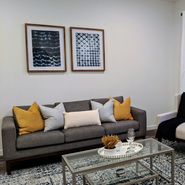 Clayton 83.47'' Square Arm Sofa