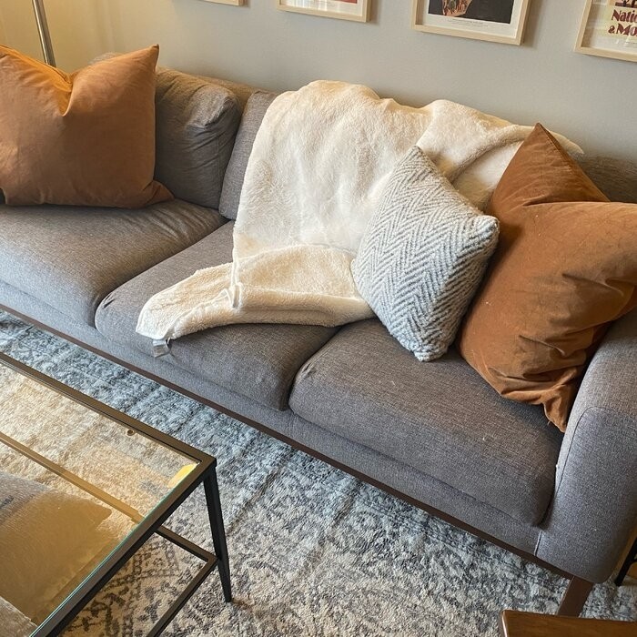 Clayton 83.47'' Square Arm Sofa