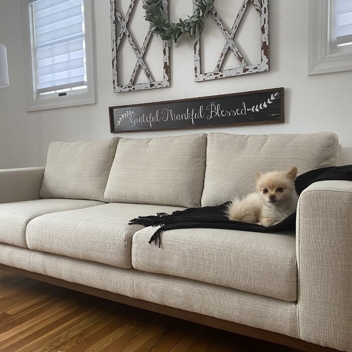 Clayton 83.47'' Square Arm Sofa
