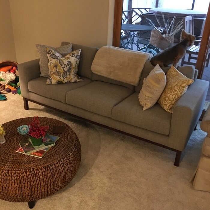 Clayton 83.47'' Square Arm Sofa