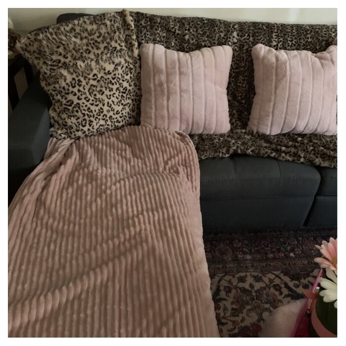 Clem 81" Wide Linen Reversible Sofa & Chaise with Ottoman
