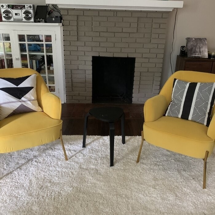 Cleo 26'' Wide Velvet Armchair