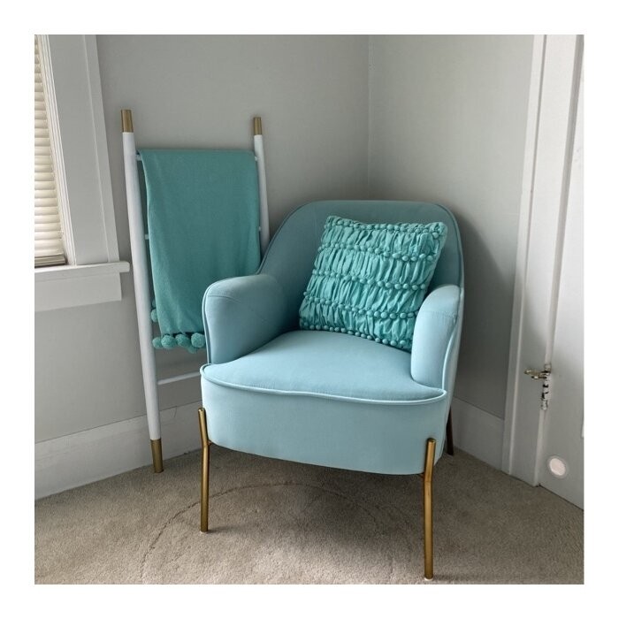 Cleo 26'' Wide Velvet Armchair