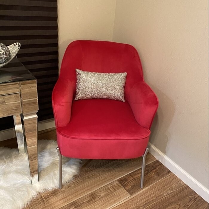 Cleo 26'' Wide Velvet Armchair