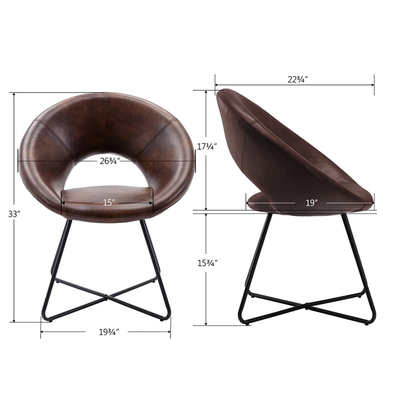 Coomer 26.75'' Wide Barrel Chair