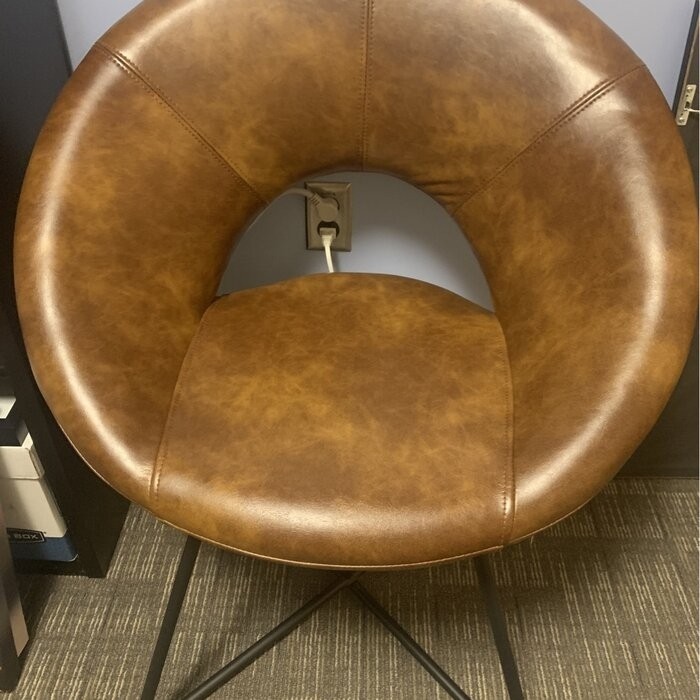 Coomer 26.75'' Wide Barrel Chair