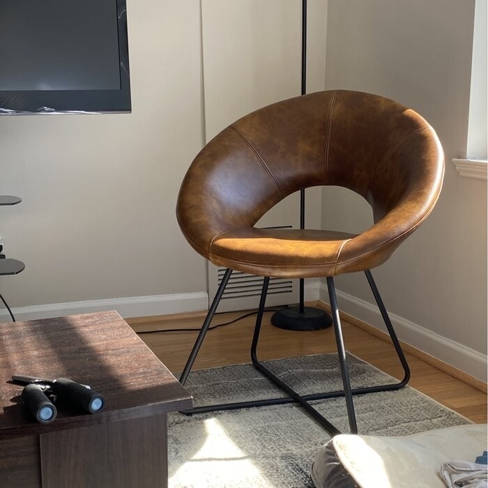 Coomer 26.75'' Wide Barrel Chair