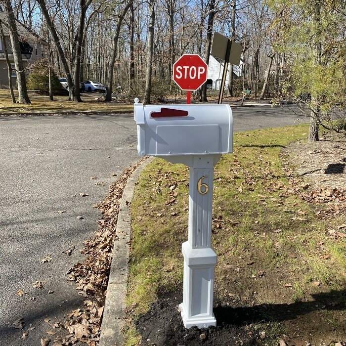 Craftsman Post Mounted Mailbox