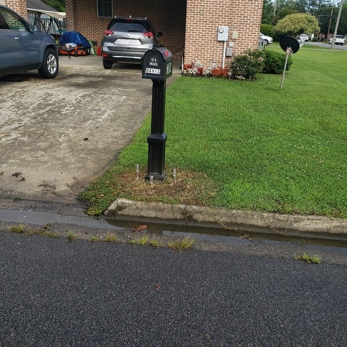 Craftsman Post Mounted Mailbox