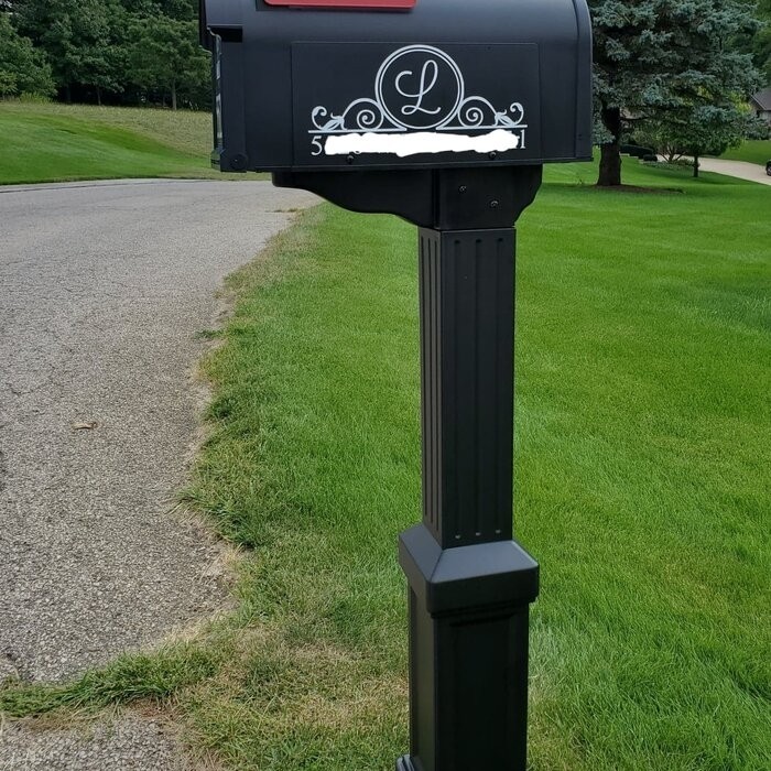 Craftsman Post Mounted Mailbox