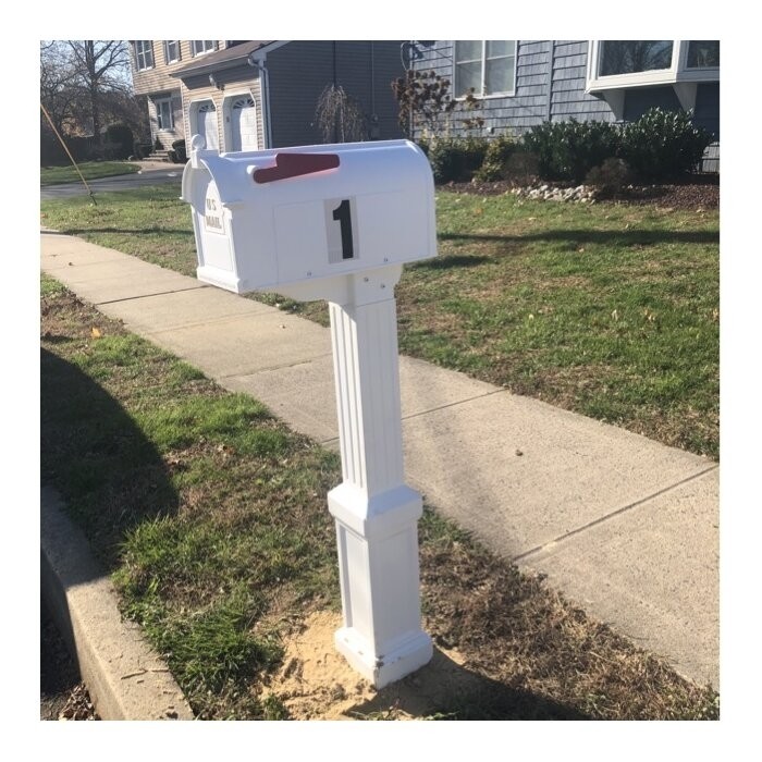 Craftsman Post Mounted Mailbox