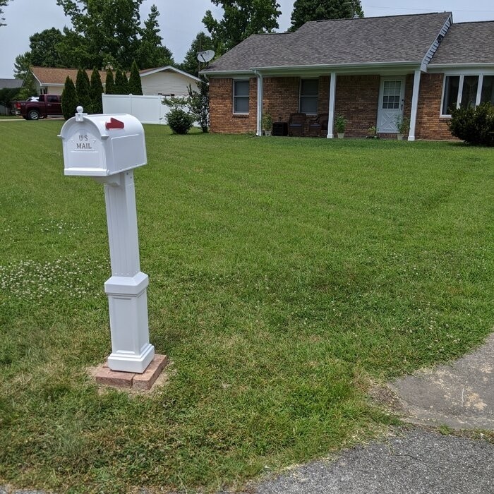 Craftsman Post Mounted Mailbox