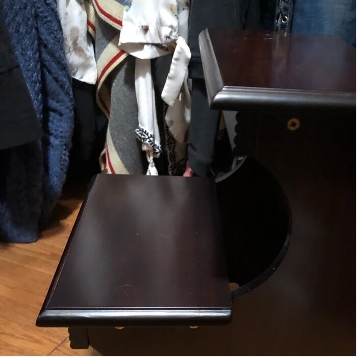 Crestside 2 - Step Wood Step Stool