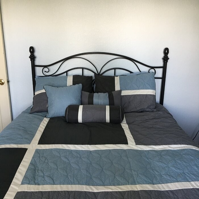 Crocker Queen Open-Frame Headboard