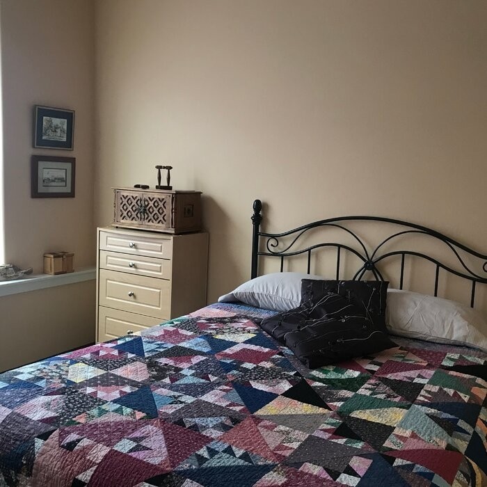 Crocker Queen Open-Frame Headboard