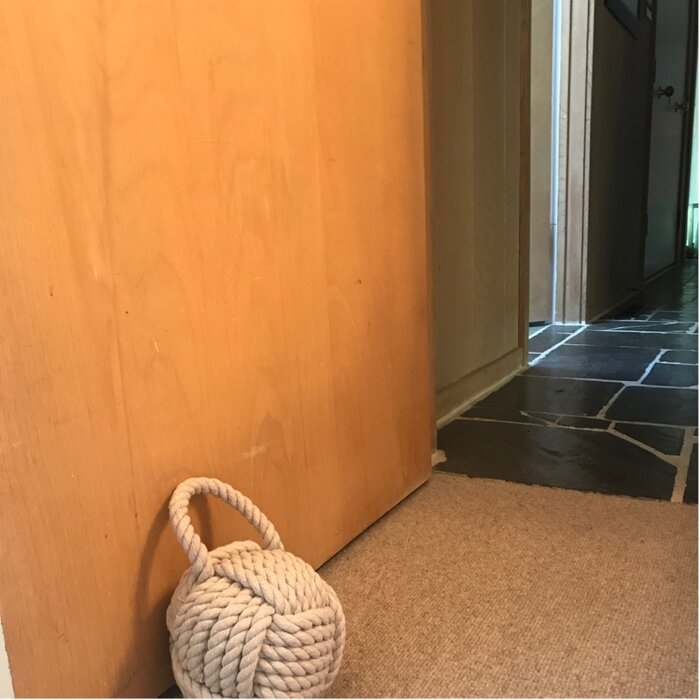Dag Rope Knot Weighted Floor Stop
