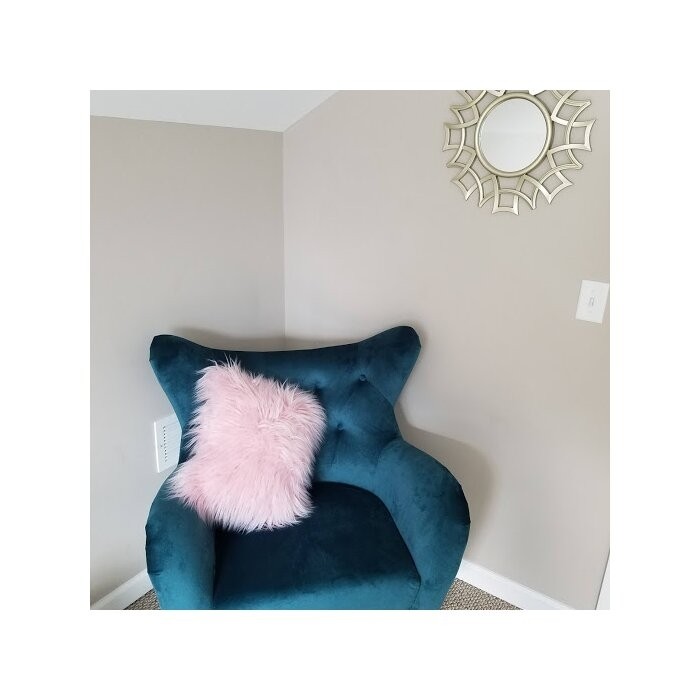 Danney 30'' Wide Tufted Velvet Wingback Chair