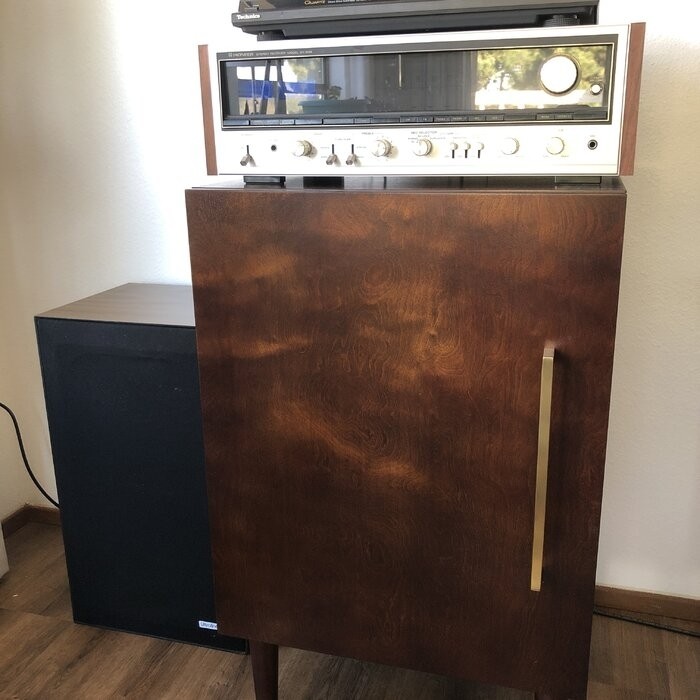 Dawne Multimedia Media Cabinet