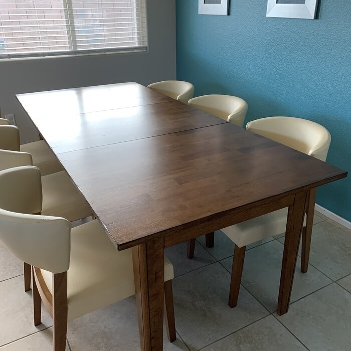 Destinie Extendable Solid Wood Dining Table
