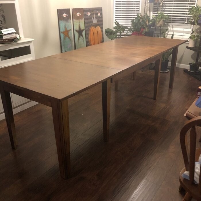 Destinie Extendable Solid Wood Dining Table