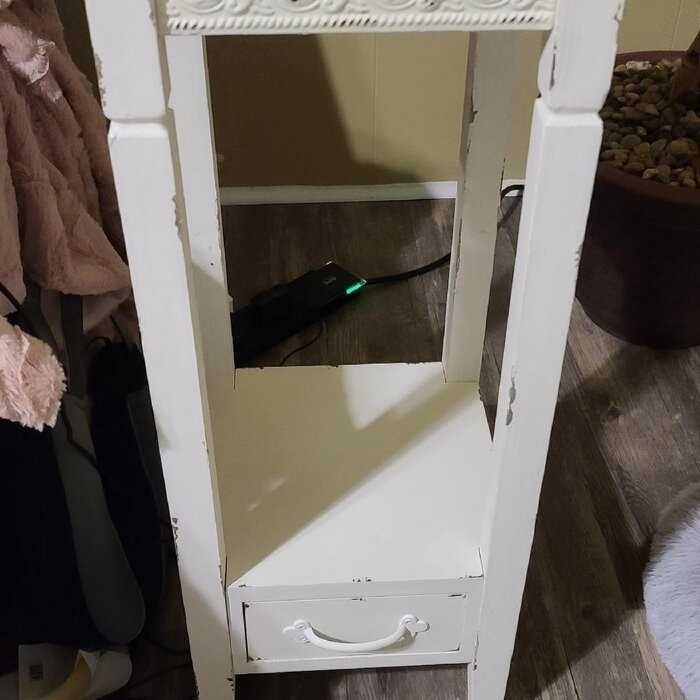 Dodson 30'' Tall Solid Wood End Table with Storage