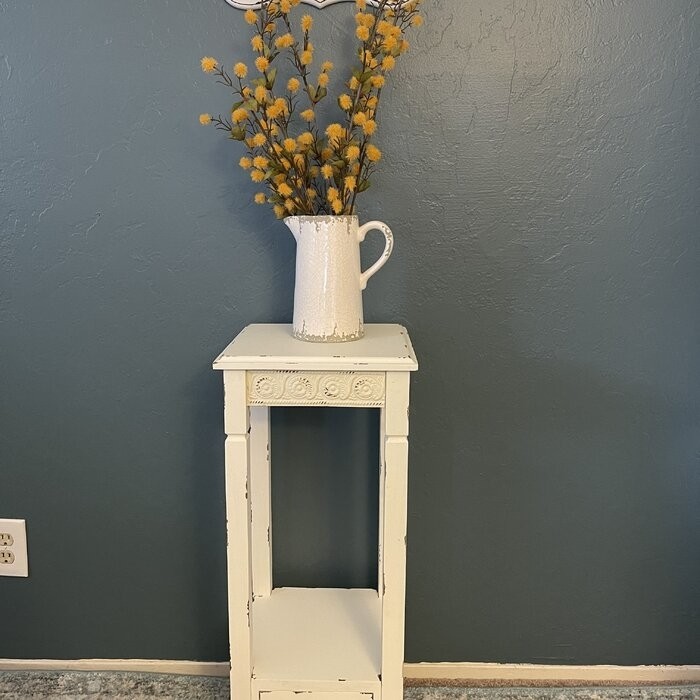 Dodson 30'' Tall Solid Wood End Table with Storage